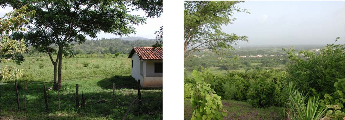 Two Images House and View of Juticalpa from a Distance